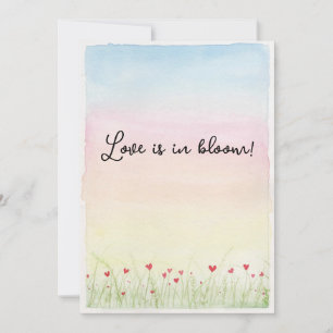 Liebe ist im Blut Feiertagskarte