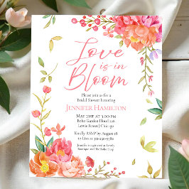 Liebe ist in Bloom | Blumendusche Einladung