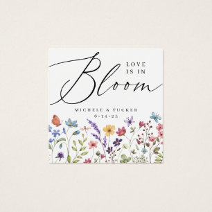Liebe ist in Bloom Brautparty Gefälligkeitstablett