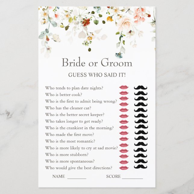 Liebe ist in Bloom Bridge oder Groom Brautparty Ga (Vorderseite)