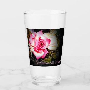 Liebe ist in Bloom Mutter von Bride Glass Cup Glas