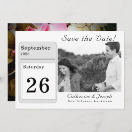 Liebe ist in Bloom Wedding Save The Date