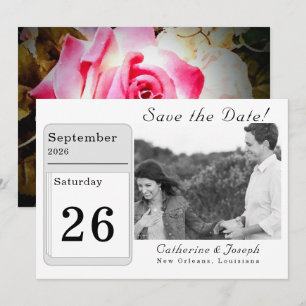 Liebe ist in Bloom Wedding Save The Date