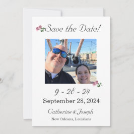Liebe ist in Bloom Wedding Save The Date