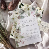 Liebe ist in Bloom Winter Poinsettia Blume