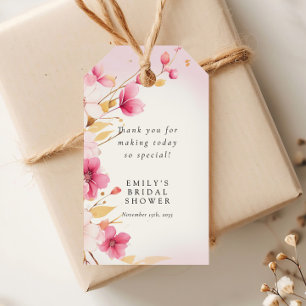 Liebe ist in Blüte Brautparty Geschenkanhänger