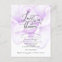 Liebe ist in Blüte, einfache moderne lila Dusche