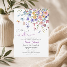 Liebe ist in Blüte Libellen Baby Shower