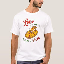 Liebe ist in der Luft, aber Pizza auch