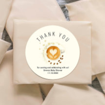 Liebe ist in der Luft Baby Shower Aufkleber