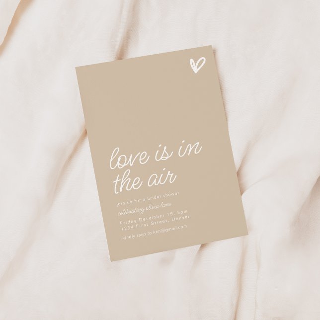 Liebe ist in der Luft Brautparty einladen Einladung (Von Creator hochgeladen)