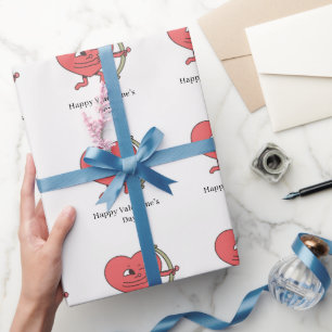 Liebe ist in der Luft: Kommen Sie zu uns für einen Geschenkpapier