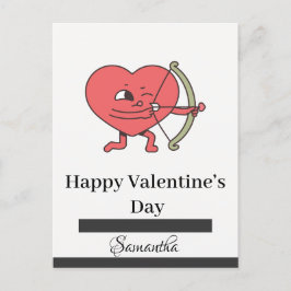 Liebe ist in der Luft: Kommen Sie zu uns für einen Postkarte