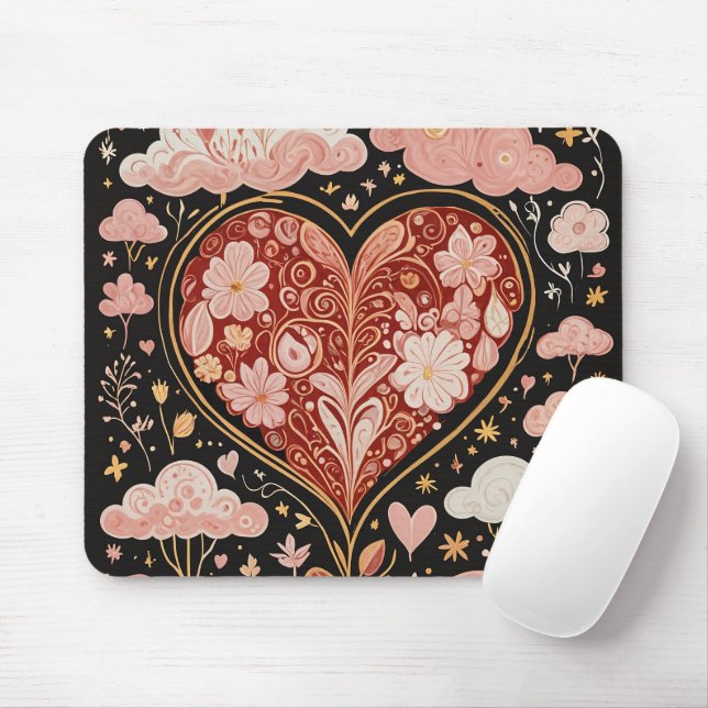 Liebe ist in der Luft Mousepad (Mit Mouse)