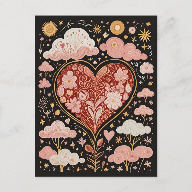 Liebe ist in der Luft Postkarte (Vorderseite)