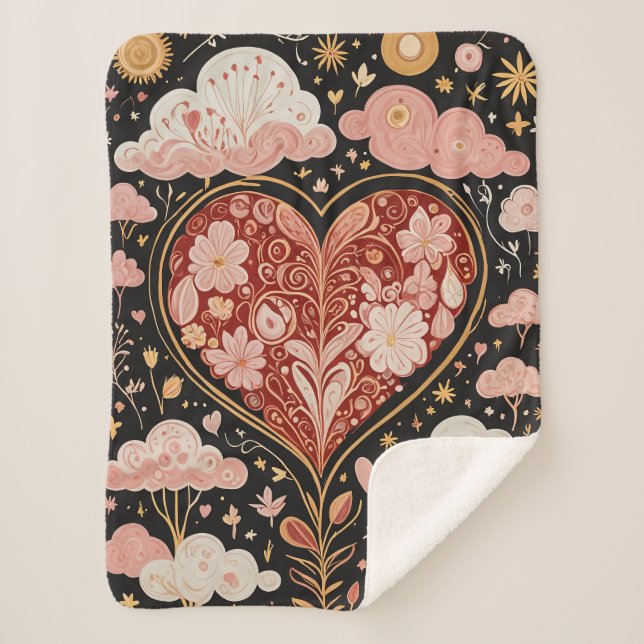 Liebe ist in der Luft Sherpadecke (Vorderseite)