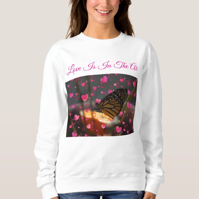 Liebe ist in der Luft Sweatshirt (Vorderseite)