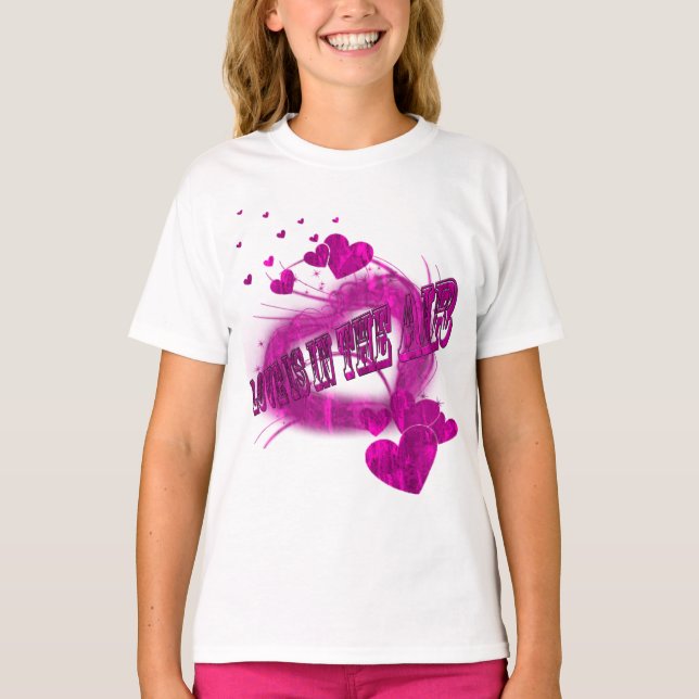 Liebe ist in der Luft T-Shirt (Vorderseite)