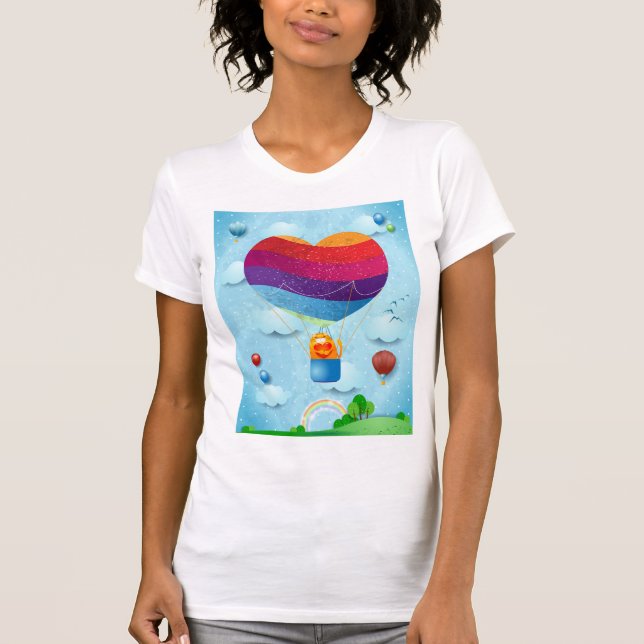Liebe ist in der Luft T - Shirt (Vorderseite)