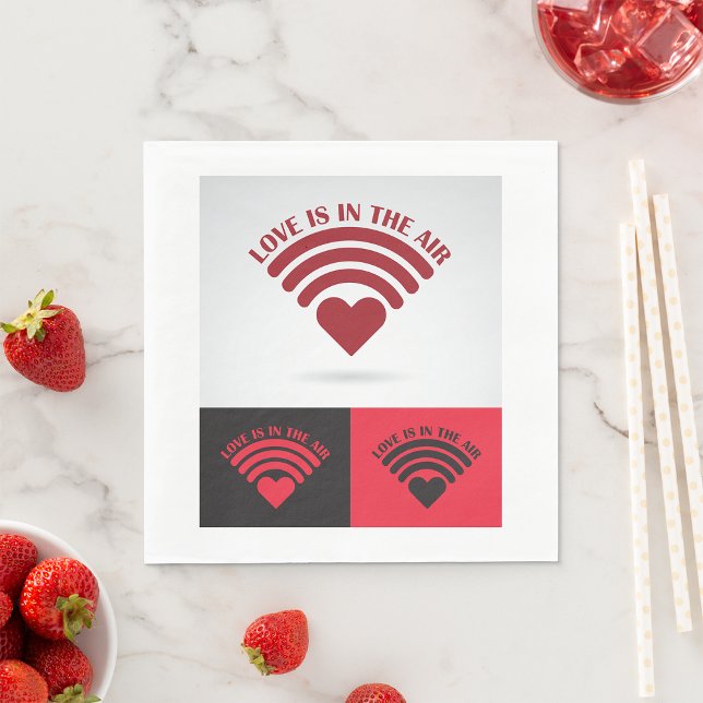 Liebe ist in der Luft Wireless Serviette (Von Creator hochgeladen)