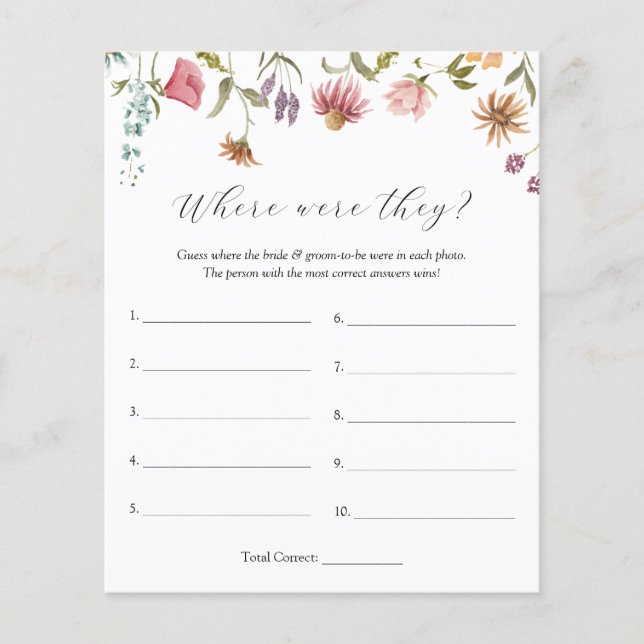 Liebe ist in der Wildblume Bloom, wo sie spielen (Vorderseite)