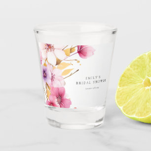 Liebe ist in voller Blüte Brautparty Schnapsglas