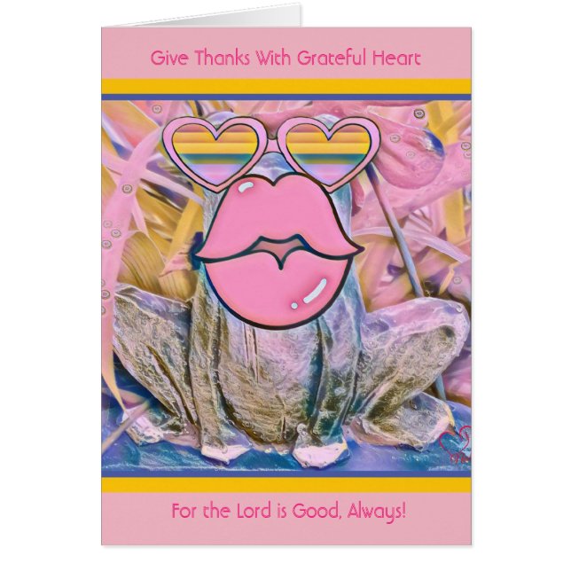 LIEBE IST - JEREMIAS-FROSCH - CHRISTLICHER GRUSS (Vorne)