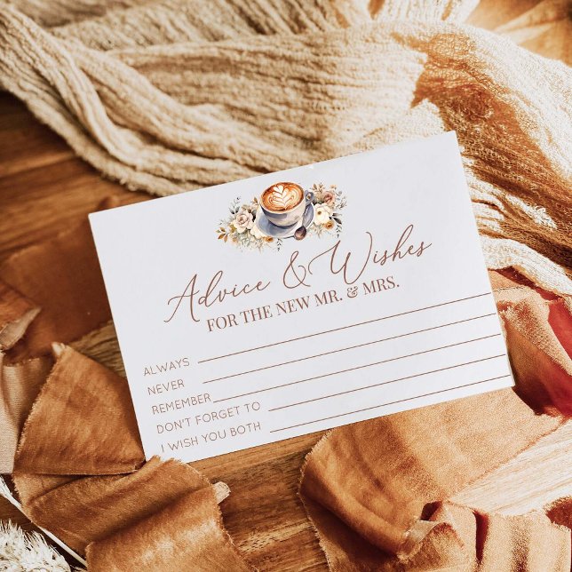 Liebe ist Kaffeeberatung und Wünsche Begleitkarte (Von Creator hochgeladen)