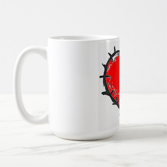 Liebe ist  kaffeetasse (Links)