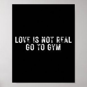 Liebe ist kein richtiger Gym Poster
