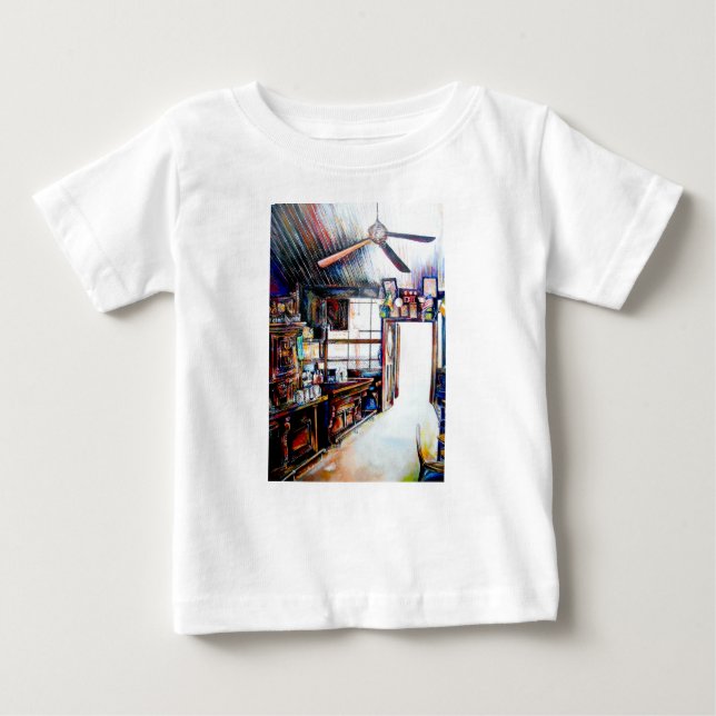 Liebe ist keine Mauer, sondern eine Brücke Baby T-shirt (Vorderseite)