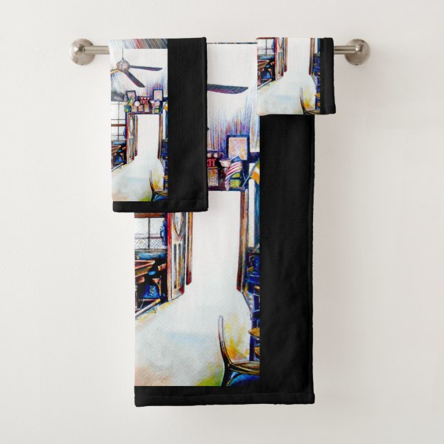 Liebe ist keine Mauer, sondern eine Brücke Badhandtuch Set (Insitu)