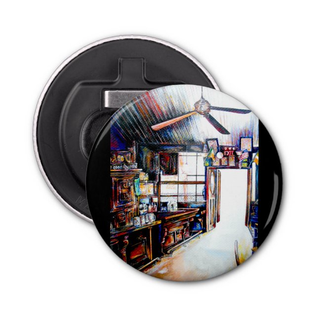 Liebe ist keine Mauer, sondern eine Brücke Flaschenöffner (Vorderseite)