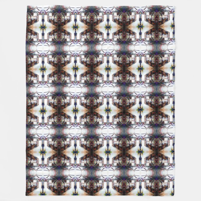 Liebe ist keine Mauer, sondern eine Brücke Fleecedecke (Vorderseite)