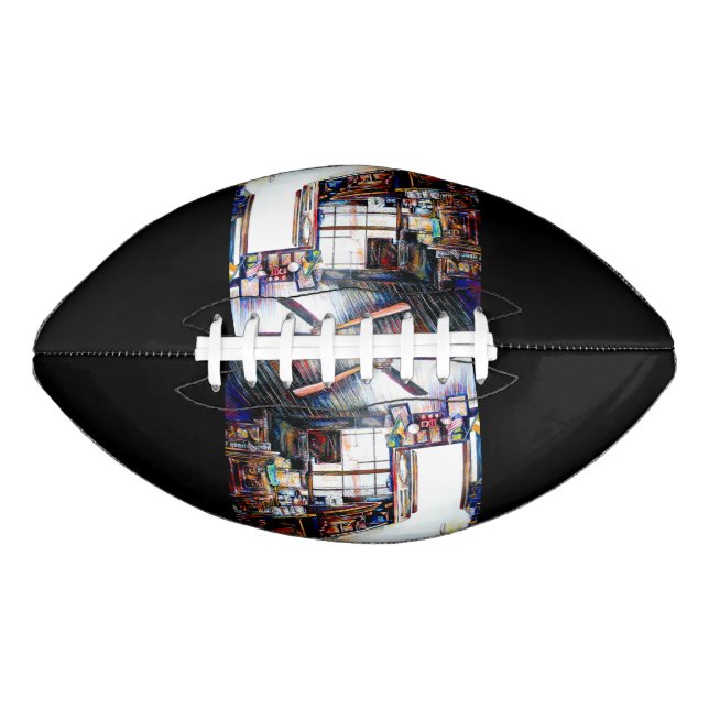 Liebe ist keine Mauer, sondern eine Brücke Football (Vorderseite)