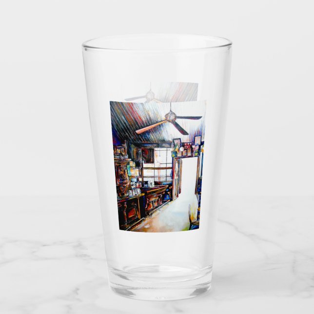 Liebe ist keine Mauer, sondern eine Brücke Glas (Vorderseite)