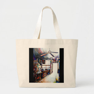 Liebe ist keine Mauer, sondern eine Brücke Jumbo Stoffbeutel