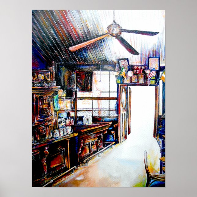 Liebe ist keine Mauer, sondern eine Brücke Poster (Vorne)