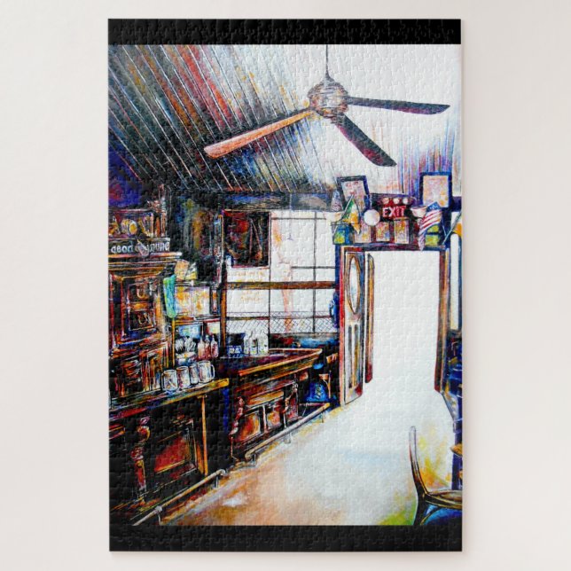 Liebe ist keine Mauer, sondern eine Brücke Puzzle (Vertikal)