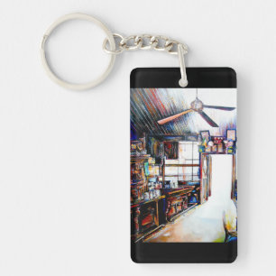 Liebe ist keine Mauer, sondern eine Brücke Schlüsselanhänger