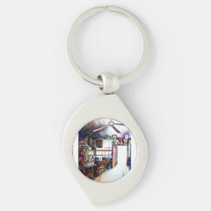 Liebe ist keine Mauer, sondern eine Brücke Schlüsselanhänger