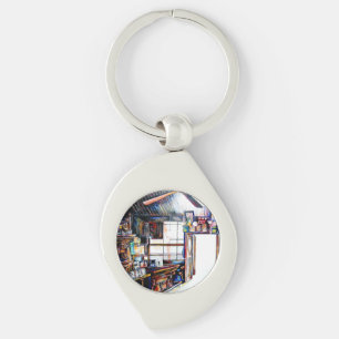 Liebe ist keine Mauer, sondern eine Brücke Schlüsselanhänger