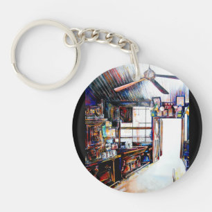 Liebe ist keine Mauer, sondern eine Brücke Schlüsselanhänger