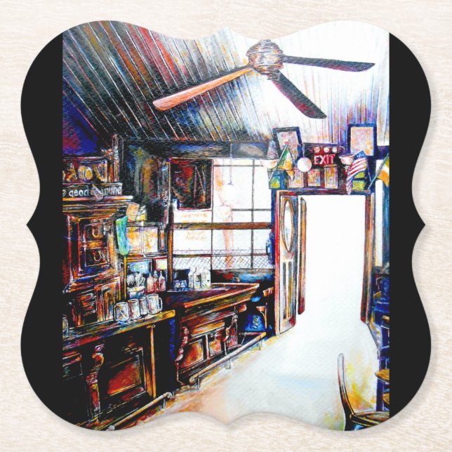 Liebe ist keine Mauer, sondern eine Brücke Untersetzer (Vorderseite)