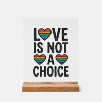 Liebe ist keine Wahl Regenbogen Stolz Vintage-Shir