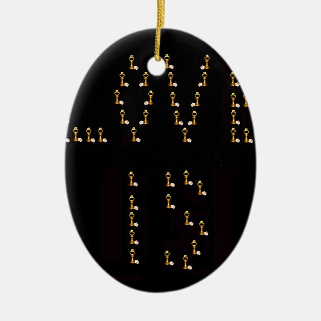 Liebe ist keramikornament (Vorne)