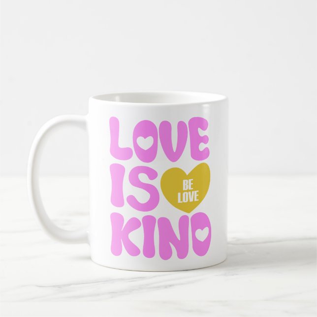 LIEBE IST KIND KAFFEETASSE (Links)