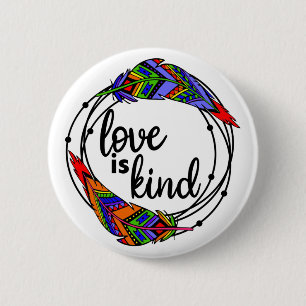 Liebe ist Kind-Schaltfläche Button