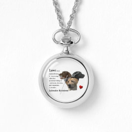 Liebe ist Labrador Retriever Geschenke Armbanduhr