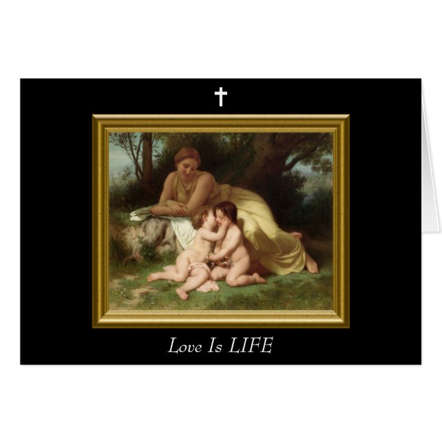 Liebe ist LEBEN (Vorderseite (Horizontal))